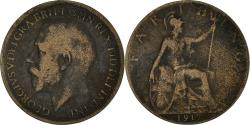 World Coins - Coin, Great Britain, George V, Farthing, 1917, , Bronze, KM:808.1