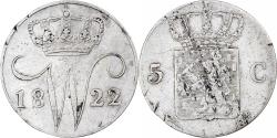 World Coins - Netherlands, Wilhelm I, 5 Cents, 1822, Utrecht, Silver, , KM:52