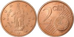 World Coins - San Marino, 2 Euro Cent, 2006, Rome, Copper Plated Steel,