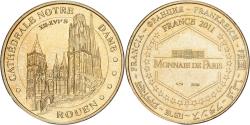 World Coins - France, Token, Notre-Dame de Rouen, 2011, Copper-nickel Aluminium, MDP,