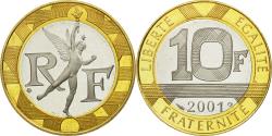 World Coins - Coin, France, Génie, 10 Francs, 2001, , Aluminum-Bronze, KM:964.2