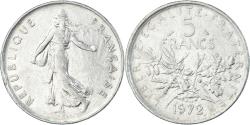 World Coins - Coin, France, 5 Francs, 1972