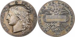 World Coins - France, Medal, Ministère de l'Agriculture, 1896, Silver, Ponscarme,