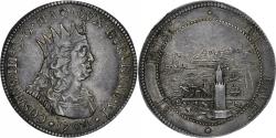 World Coins - Grand Duchy of Tuscany, Cosimo III de' Medici, Tollero, 1704, Livorno, Silver