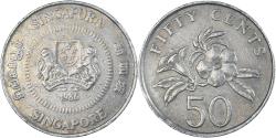 Coin, Singapore, 50 Cents, 1997, Singapore Mint, , Copper-nickel