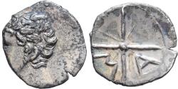 Ancient Coins - Gaul, Obol, 4th-1st centuries BC, Massalia, Silver,
