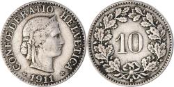 World Coins - Coin, Switzerland, 10 Rappen, 1911
