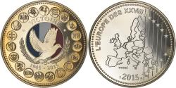 World Coins - France, Medal, L'Europe des XXVIII, La Victoire de 1945, Politics, 2015