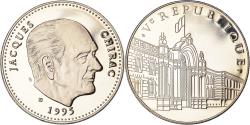 World Coins - France, Medal, Ve République, Jacques Chirac, Politics,