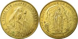 World Coins - France, Token, Touristic token, Lourdes - Tenez vos lampes allumées, 2006, MDP