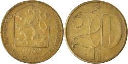 World Coins - Coin, Czechoslovakia, 20 Haleru, 1982