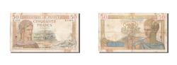World Coins - Banknote, France, 50 Francs, 50 F 1934-1940 ''Cérès'', 1939, 1939-11-09