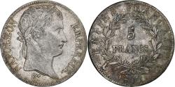 World Coins - France, Napoleon I, 5 Francs, 1811, Paris, Silver, , Gadoury:584
