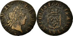 World Coins - Coin, France, Louis XV, Liard à la vieille tête, Liard, 1770, Reims