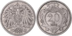 World Coins - Coin, Austria, 20 Heller, 1893
