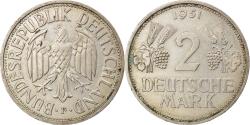 World Coins - Coin, GERMANY - FEDERAL REPUBLIC, 2 Mark, 1951, Stuttgart,