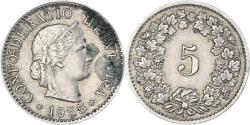 World Coins - Coin, Switzerland, 5 Rappen, 1955