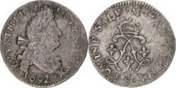 World Coins - France, Louis XIV, 4 Sols aux 2 L, 1692, Troyes, Silver, , Gadoury:106