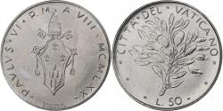 World Coins - Vatican, Paul VI, 50 Lire, 1970 (Anno VIII), Rome, Stainless Steel,