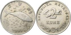 World Coins - Croatia, 2 Kune, 2009, Copper-Nickel-Zinc, , KM:10