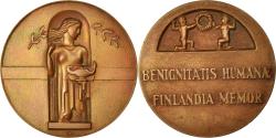 World Coins - Finland, Medal, Benignitatis Humanae Finlandia Memor, , Bronze