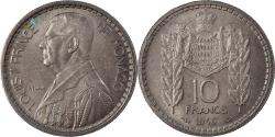World Coins - Coin, Monaco, Louis II, 10 Francs, 1946, Paris, , Copper-nickel