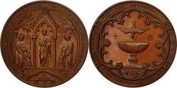 World Coins - France, Medal, Baptème, Première Communion et Confirmation, Religions &
