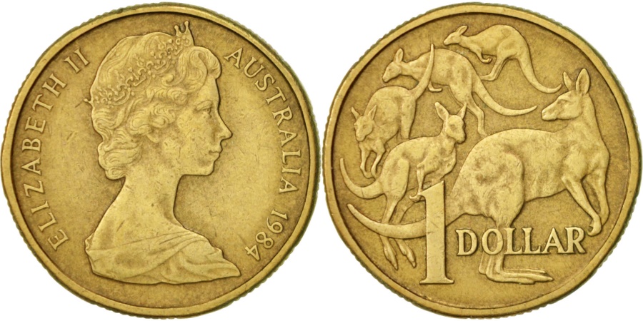 Australia, Elizabeth II, Dollar, 1984, Royal Australian Mint, , KM:77