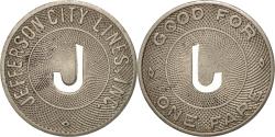 Us Coins - United States, Jefferson City Lines Incorporated, Token