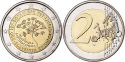 World Coins - Slovenia, 2 Euro, Ljubljana Botanical Garden, 2010, Vantaa, Bi-Metallic,