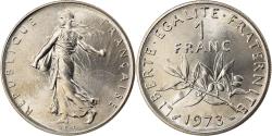 World Coins - Coin, France, Semeuse, Franc, 1973, Paris, , Nickel, KM:925.1