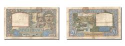 World Coins - Banknote, France, 20 Francs, 20 F 1939-1942 ''Science et Travail'', 1940