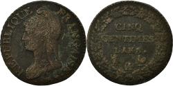 World Coins - Coin, France, Dupré, 5 Centimes, 1799, Paris, , Bronze, KM:640.1