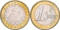 World Coins - Slovenia, 1 Euro, 2007, Vantaa, Bi-Metallic,