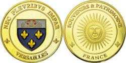 World Coins - France, Medal, Le Château de Versailles, , Copper-Nickel Gilt