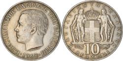 World Coins - Coin, Greece, 10 Drachmai, 1968, , Copper-nickel, KM:96