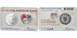 World Coins - Netherlands, 5 Euro, 200th anniversary of The Dutch Bank, 2014,