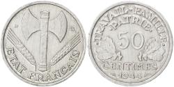 World Coins - Coin, France, Bazor, 50 Centimes, 1944, Beaumont le Roger, , Aluminum