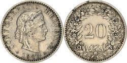 World Coins - Coin, Switzerland, 20 Rappen, 1883, Bern, , Nickel, KM:29