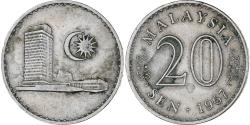 World Coins - Coin, Malaysia, 20 Sen, 1967, Franklin Mint, , Copper-nickel, KM:4
