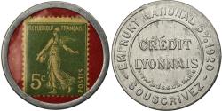 World Coins - Coin, France, Crédit Lyonnais, 5 Centimes, Timbre-Monnaie, , Aluminium
