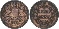 World Coins - INDIA-BRITISH, 1/2 Anna, 1835, Bombay, Copper, , KM:447.1
