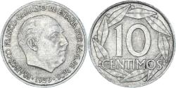 World Coins - Coin, Spain, 10 Centimos, 1959