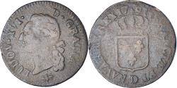 World Coins - Coin, France, Louis XVI, Sol à l'Ecu, 1791, Lyon, , Copper