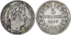 World Coins - France, 5 Francs, Louis-Philippe, 1837, Lyon, Silver, , KM:749.4