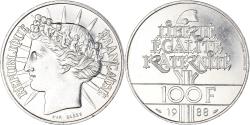 World Coins - Coin, France, 100 Francs, 1988, Paris, , Silver, KM:966a, Gadoury:903