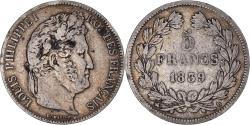 World Coins - Coin, France, Louis-Philippe, 5 Francs, 1839, Rouen, , Silver