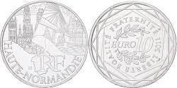 World Coins - France, 10 Euro, Haute-Normandie, 2011, Paris, Silver, , KM:1738
