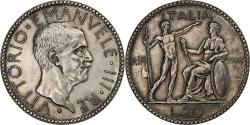 World Coins - Italy, Vittorio Emanuele III, 20 Lire, 1928, Rome, Silver, , KM:69