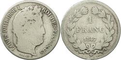 World Coins - Coin, France, Louis-Philippe, Franc, 1847, Paris, , Silver, KM:748.1
